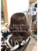 ダブルケーツー 倉敷店(wk-two) ☆おとな可愛い violet brown☆