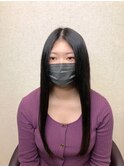 ツヤ髪ストレート