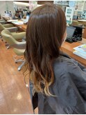 オリーブグラデーションカラー