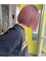 ガルボヘアー 名古屋栄店(garbo hair)&nbsp;#ガルボ#プルエクステ#ピンク#10代#名古屋#ハイトーン