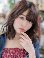 カバーヘア ブリス 志木南口駅前店(COVER HAIR bliss)&nbsp;★くせ毛風外巻きパーマ斜めバングくびれヘア20代30代40代★8