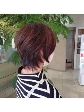 カズ(KAZU) ショートウルフ