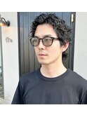 パーマウルフカット
