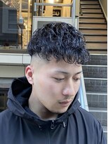 スペインカール　スパイラルパーマ　ヘッドスパサロン