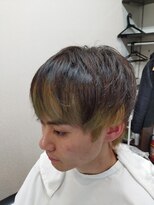 ティーズバーバー 亀有店(T's BARBER) メンズインナーカラー