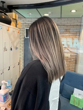 ラフ(LAFF) #黒髪#ボブルフ#ネビージュ#小顔#ワンレン