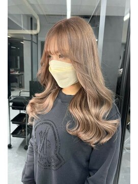 リア 大阪梅田(Ria) ～ミルクティーベージュ シールエクステ～　【Ria 大阪 梅田】