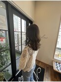 五反田駅美容院☆ハイライト/グレーベージュ/白髪ぼかし