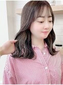 インナーカラーイヤリングカラー×美髪ボブ[横浜/東神奈川]