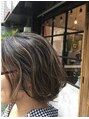 ルーファス 恵比寿 渋谷(Ruufus) 白髪ぼかしハイライトで飾りすぎないオシャレ女子に変換致します