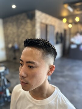 バーバーショップ ネオ セカンド(BARBERSHOP NEO2nd) KEIJU風クルーカット×スキンフェード　短髪バーバースタイル