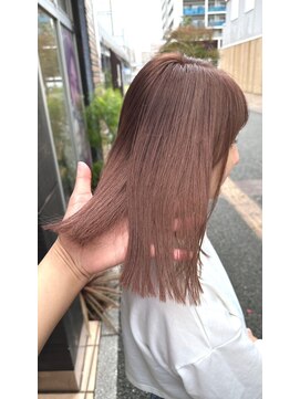 ジーナ 本八幡(Zina) 大人かわいい20代30代40代小顔ショコラベージュ Zina本八幡