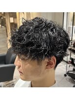 エイト 北千住店(EIGHT) 無造作スパイラル×刈り上げマッシュ【EIGHT北千住 】