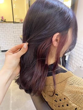 サロンドミルク 溝の口店(salon de MiLK) インナーカシス