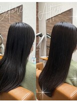ルスリー 甲府店(Lsurii) 髪質改善ストレート