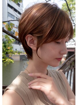 ティアラ 桜木町(TIARA) 大人キレイショートボブ/20代/30代/シークレットハイライト