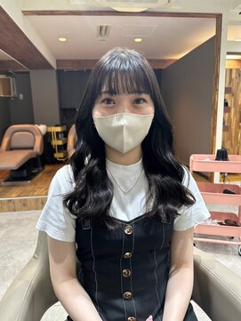 アミー 銀座(Ammy) ドライヤーでくるくる乾かすだけ！コテ巻き風パーマ