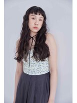 ヘアメイク マージ(hair make merge)&nbsp;《東住吉区/デザインカラー》ダークトーンロング