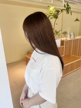 スペシャルオオサカ 難波店(Special OSAKA) 【Special OSAKA】髪質改善カラーブラウン