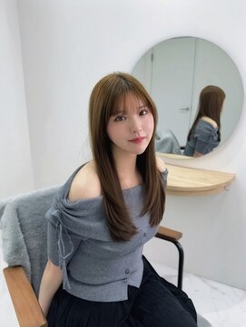 シェノン 夙川(CHAINON) 前髪/こなれミディ/アンブレラカラー/20代30代40代