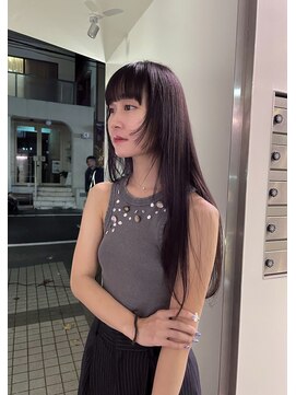 フィルムス 表参道(FILMS) 姫カットレイヤー/レイヤーカット/韓国風巻き/顔周り/表参道