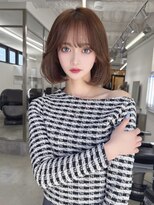 ロンド ラマ 岐阜(Lond bla-ma)&nbsp;ブリーチ ダブルカラー ボブ941125