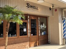 メンズヘアーサロン スウェル(Men's Hair Salon SWELL)の雰囲気（お店の目の前に駐車場2台完備）