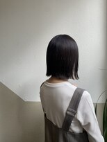 ルードノエル(Rue de Noel)&nbsp;【切りっぱなしボブ】肩上1センチ　大人ボブ　30代 40代オススメ