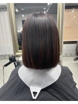 アヤメ 巣鴨店(ayame) 縮毛矯正_ボブ_ストレート_巣鴨1