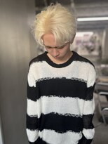 フェブ(fev)&nbsp;(fev_sora)White blond × center part