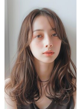 ラナ 新宿(lana) セミロング/似合わせ/前髪無し/【lana hair新宿】