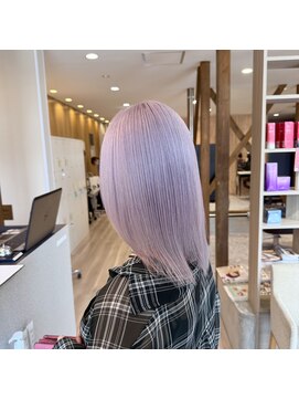 アヴァンス ジェイアール和歌山店(AVANCE.) ハイトーンカラー×ラベンダーカラー×ホワイトカラー