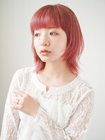 ビビディ バビディ ブー 河原町三条店(Bibbidi.bobbidi.boo)&nbsp;ダブルカラーピンクベージュ顔周りレイヤー韓国ヘア