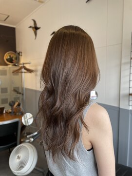ブラウン(Brown) レイヤーカット/ロング