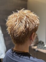エクファフォーメン(EX-FA FOR MEN)&nbsp;MEN’S HAIR/サーフカール/刈り上げセンターパート/瀬田