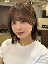 アビー(ABBEY3)&nbsp;レイヤーボブ切りっぱなしボブ大人ボブパツっとボブラインボブ