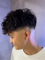 刈部倶楽舞&nbsp;スキンフェード×スペインカール！