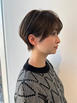 アルトル 池袋(altru) ◇大人可愛い20代30代40代50代前下がりショートボブ丸みショート