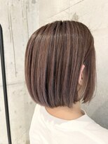 プラスシー(+C) 大人のピンクベージュ!福岡ハイライト/福岡白髪ぼかし