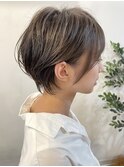 【30代40代50代】無造作くびれコンパクトショート/小顔
