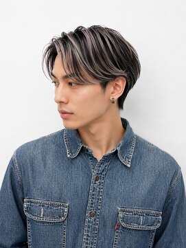 バポス ヘアサロン (BAPOS Hair Salon) ハイライトメンズヘア