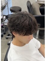 グリードヘアー(greed hair)&nbsp;シャドウパーマ無造作マッシュパーマ