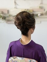 ヘアセットサロンエッジ(Edge)&nbsp;お着物でパーティヘアセット