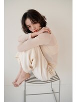 ヘアリゾートレガロ 瓢箪山店(Hair Resort regalo) ウルフパーマくびれミディミディアムヘアハイライトショートボブ
