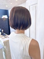 キャアリー(Caary)&nbsp;福山Caaryタッセルボブ内巻きヘイリーボブ大人ボブヘア30代40代