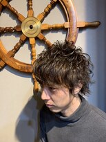 バーバー スタジオ ラフテル(Barber Studio RAFTEL)&nbsp;ミディアムヘア 束感