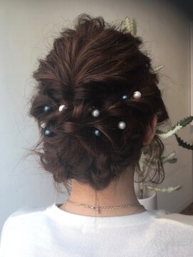 セシル ヘアー(Cecil hair) 結婚式ヘアセットアレンジ