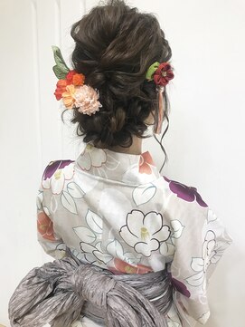 スノウ(SKNOW) 浴衣☆ヘアアレンジ