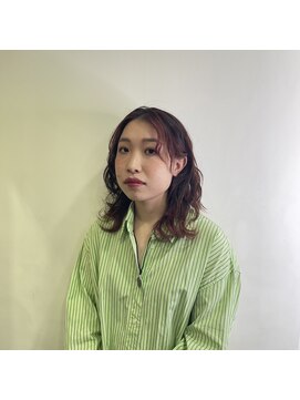ヘアーリゾート ルアーナ(hair resort LUANA) ちょっぴりと春を感じさせる暖色カラー