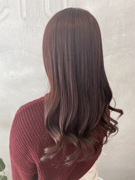 ヘアーメイク エクリュ(hairmake ecru) 春　透明感ピンクブラウン